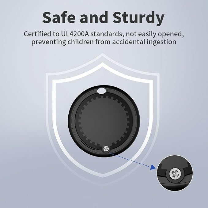 Air Tracker Tag 2 Pack, Smart Tracker Item Finders Compatible - Image 2