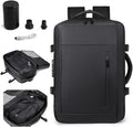 Vacuum-sealed travel computer backpack, Water-Resistant, by Unknown