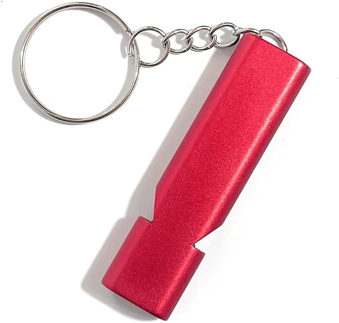 4-Pack Loud 120dB Double Tube Emergency Whistle - Image 3