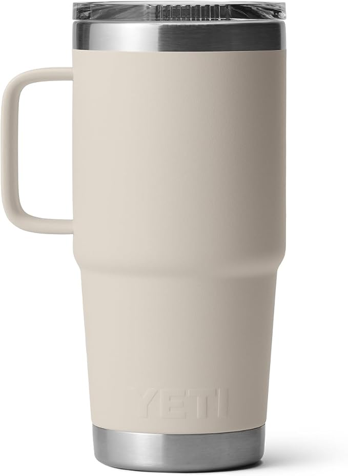 YETI Rambler 20 oz Travel Mug, Stainless Steel, Vacuum Insulated - Image 6