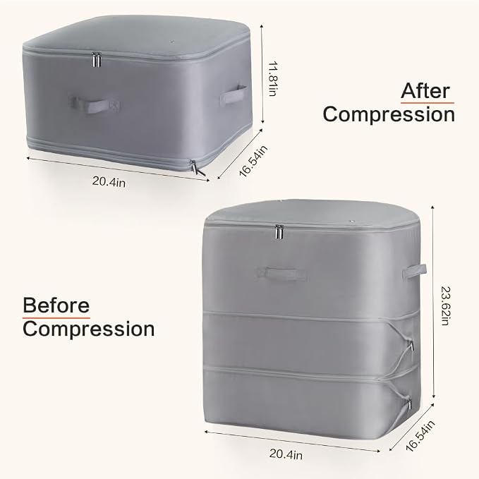 Ultra Space Saving Self Compression Storage Bags - Image 2