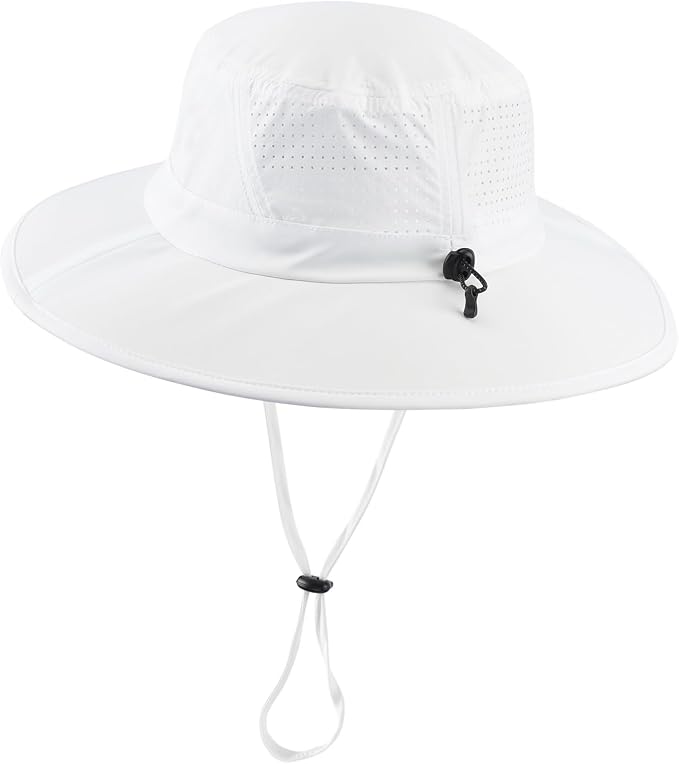 Home Prefer UPF 50+ Sun Hats for Men Women Foldable Wide Brim Fishing Hat Quick - Image 2