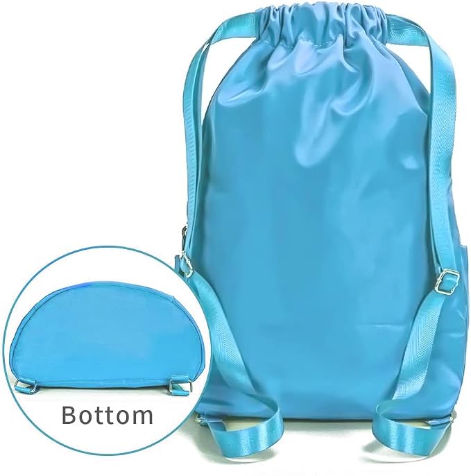 ZOORON Waterproof Drawstring Gym Backpack Bag - Image 2