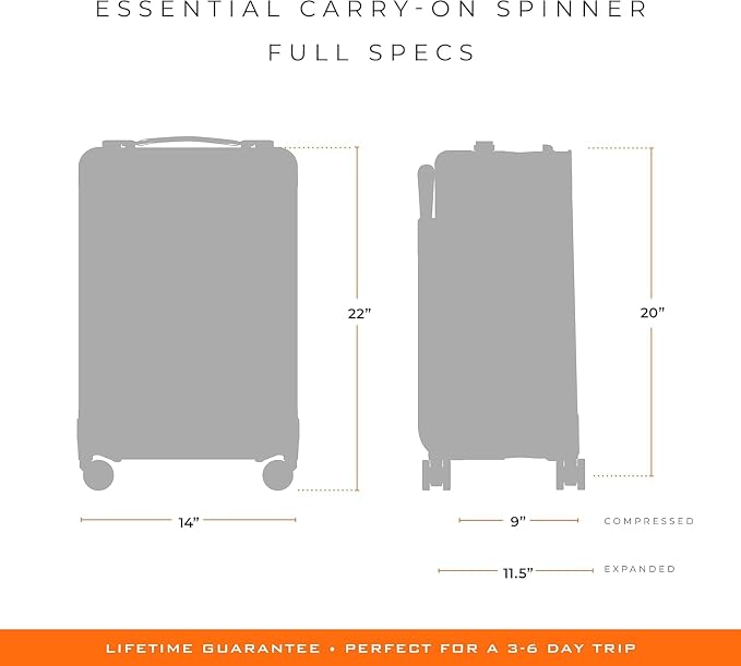 Briggs & Riley Essential 22" Carry On Expandable Spinner - Image 7