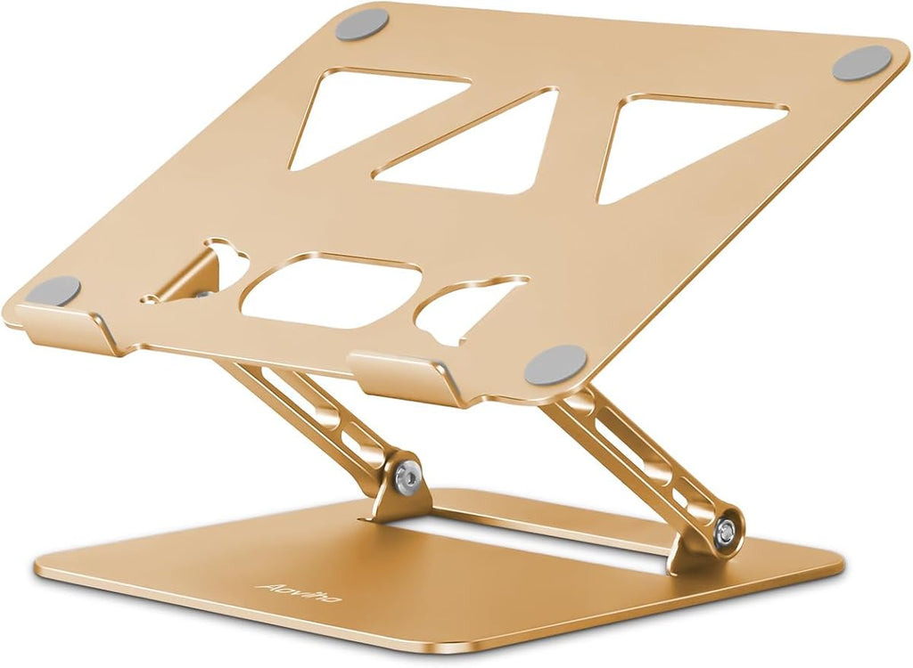Adjustable Laptop Stand for Desk, Portable Laptop Stand Holder and Riser by Aoviho