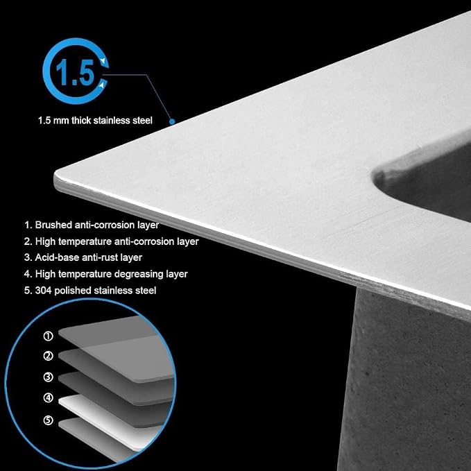 36 Farmhouse Sink Stainless Steel - Image 7