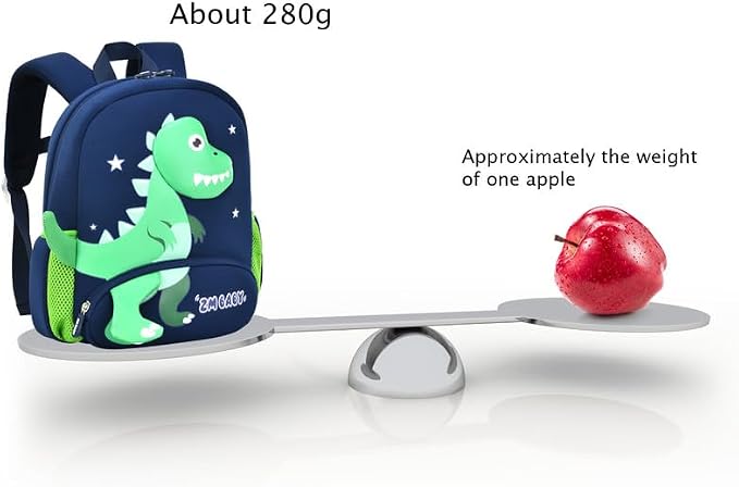 Padgene Toddler Backpacks Kids Preschool Backpack Waterproof Neoprene Animal - Image 5