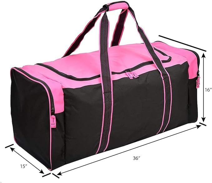 Jetstream Heavy Duty Multi Pocket Durable Sports Gym Equipment Travel Duffel Bag - Image 2