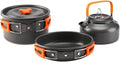 aiGear Camping Cookware Mess Kit, Non-Stick Camping Pan Pot Kettle, Lightweight by aiGear