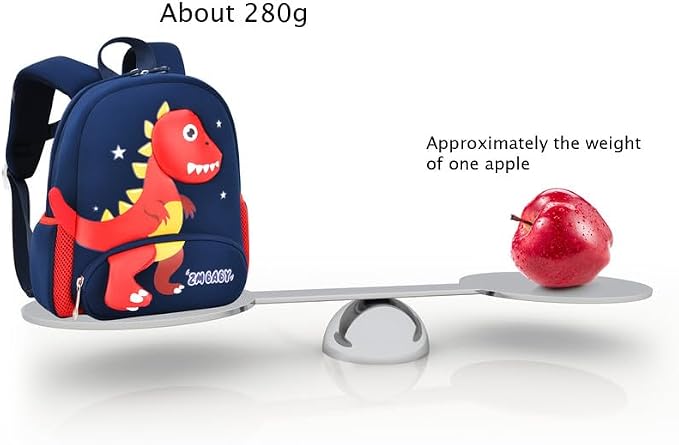 Padgene Toddler Backpacks Kids Preschool Backpack Waterproof Neoprene Animal - Image 3