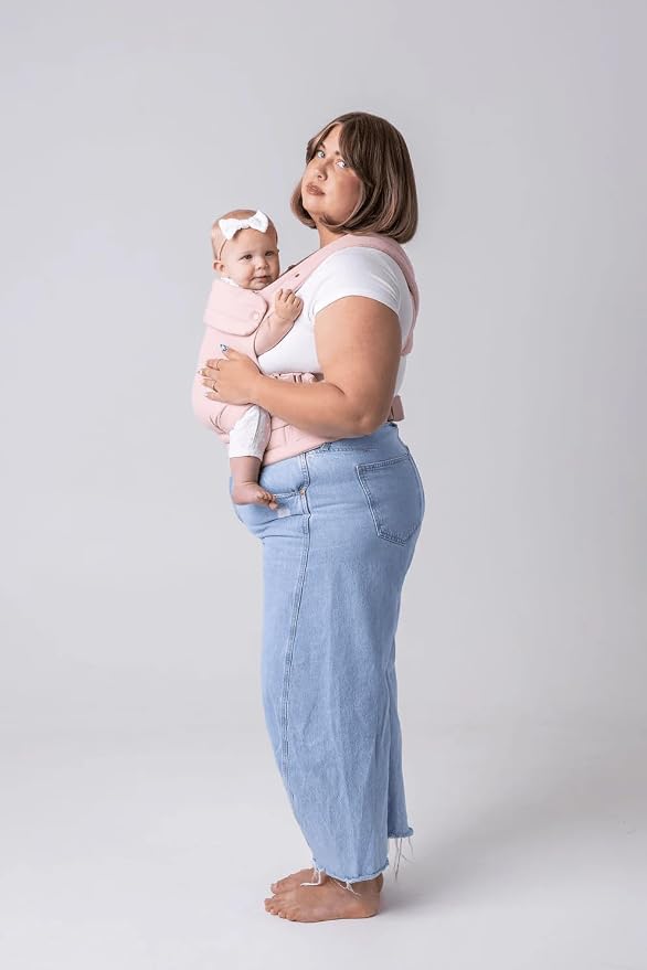 Mabē Monarch Ergonomic Baby Carrier – Premium Cotton Soft Structured Newborn to - Image 6