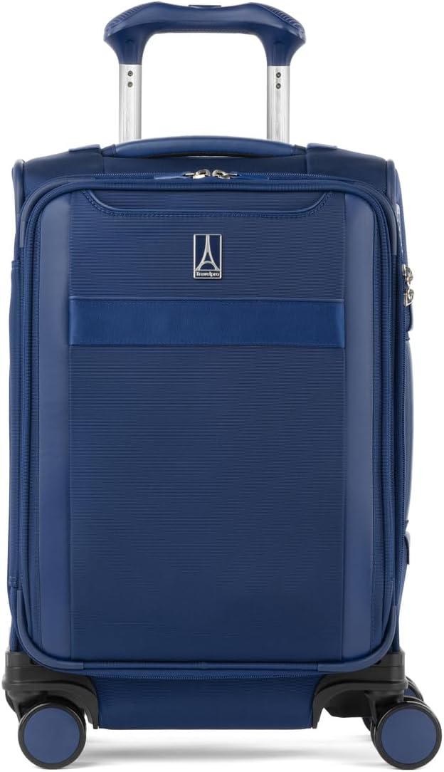 Travelpro VersaPack+ Lightweight Softside Expandable Carry on Luggage, 8 by Travelpro