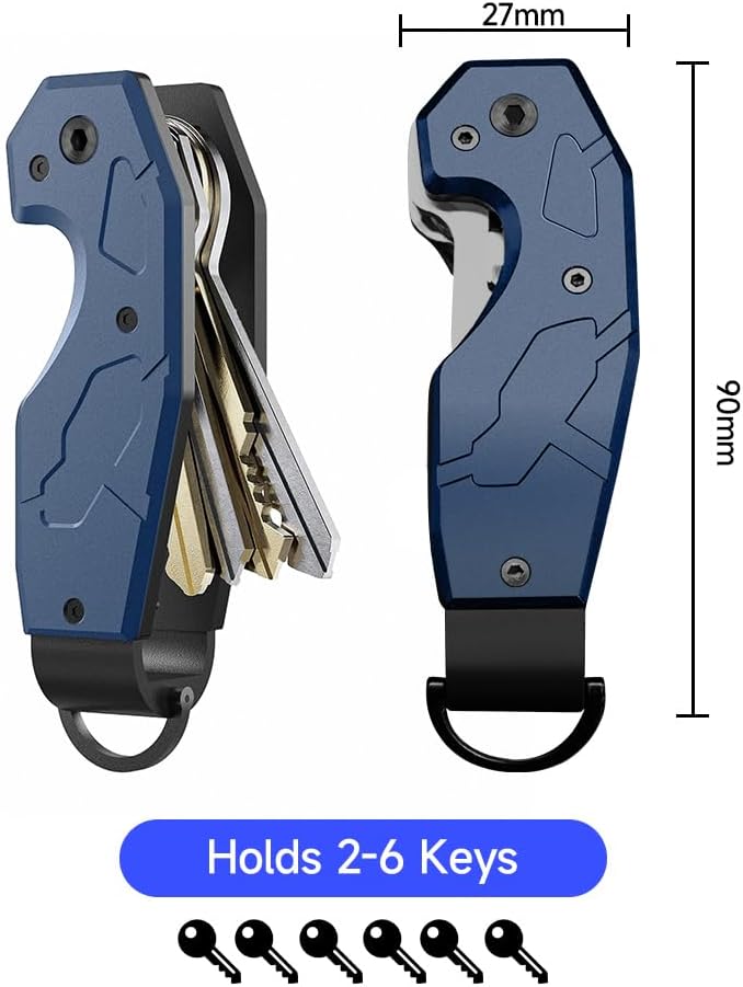 Zeeker Compact Key Organizer Keychain - Image 6