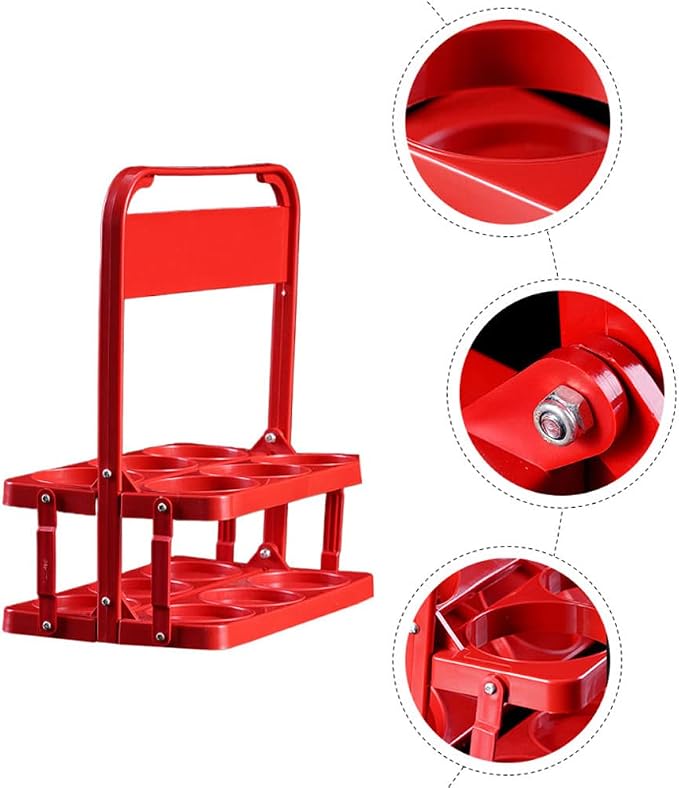 Plastic Drink Carrier, Foldable Cup Holder - Image 4