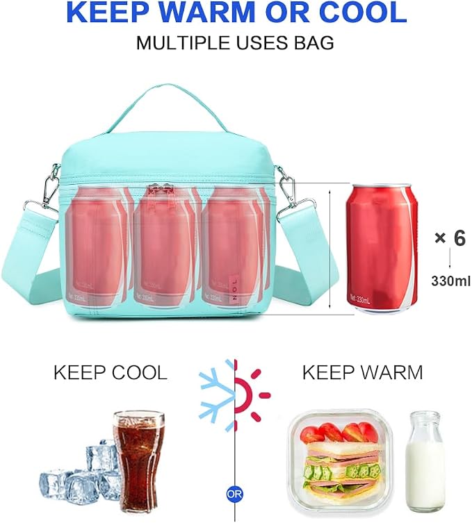 NOL Natural Organic Lifestyle Insulated Lunch Bags - Image 4