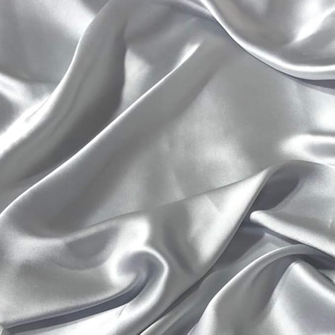 100% Mulberry Silk Crib Sheet for Baby Hair, Standard Crib Mattress Sheet for - Image 2