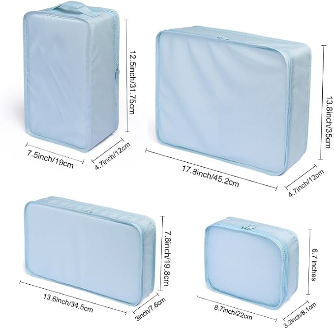 JJ POWER Travel Packing Cubes, Luggage Organizers - Image 3