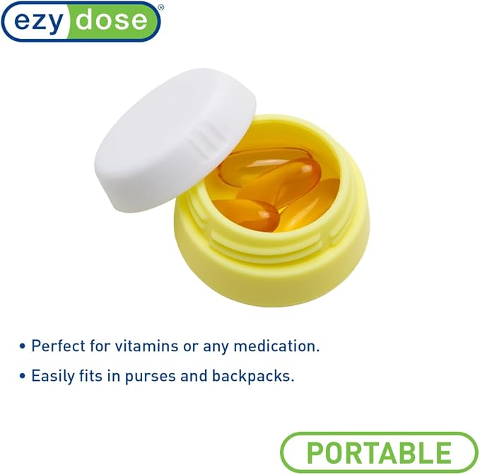 EZY DOSE Silicone Jar, Washable and Reusable, Versatile and Durable Container - Image 4