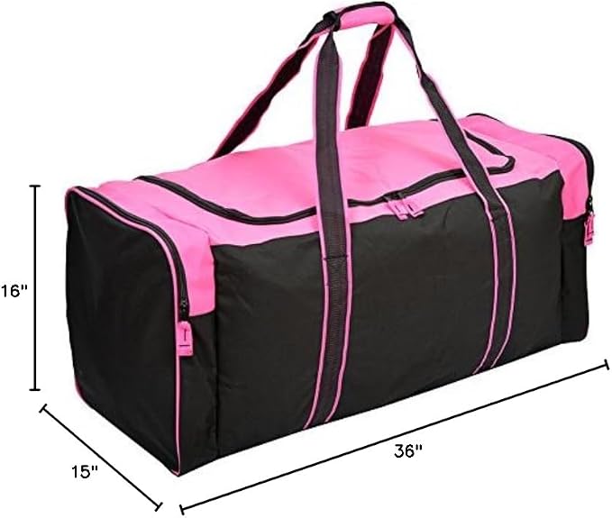 Jetstream Heavy Duty Multi Pocket Durable Sports Gym Equipment Travel Duffel Bag - Image 11