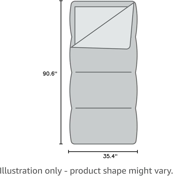 KingCamp Sleeping Bag for Adults, Cold Weather & Warm XL Big and Tall Flannel - Image 9