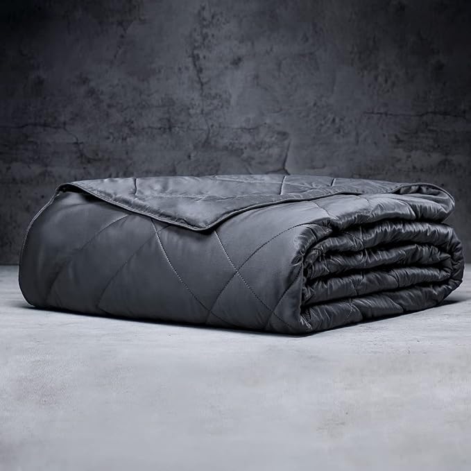 LUXOME Lightweight Blanket | 100% Rayon from Bamboo Fabric & Fill | Full/Queen by LUXOME