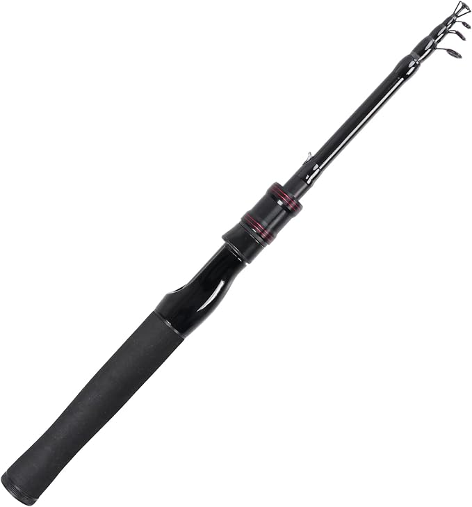 Telescopic Fishing Rod, Collapsible Fishing Rod Portable Spinning Pole - Image 5