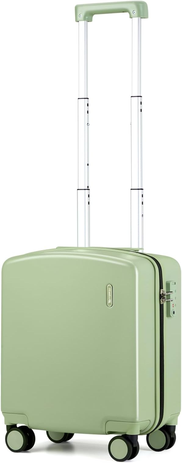 Hanke 16 Inch Underseat Carry On Luggage, Airline-Approved Hard Shell Small by Hanke
