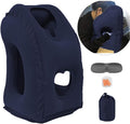 Inflatable Travel Pillow for Airplane, Inflatable Neck Air Pillow for Sleeping by Kimiandy