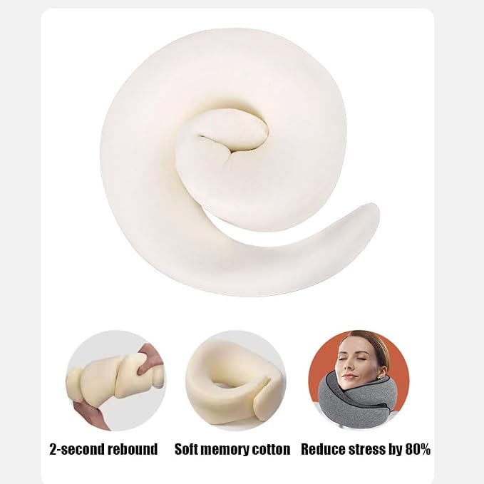 Travel Pillow, Travel Neck Pillow, 360 Degree Comfort and Breathability - Image 3