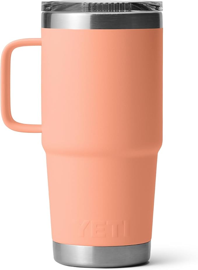 YETI Rambler 20 oz Travel Mug, Stainless Steel, Vacuum Insulated - Image 6