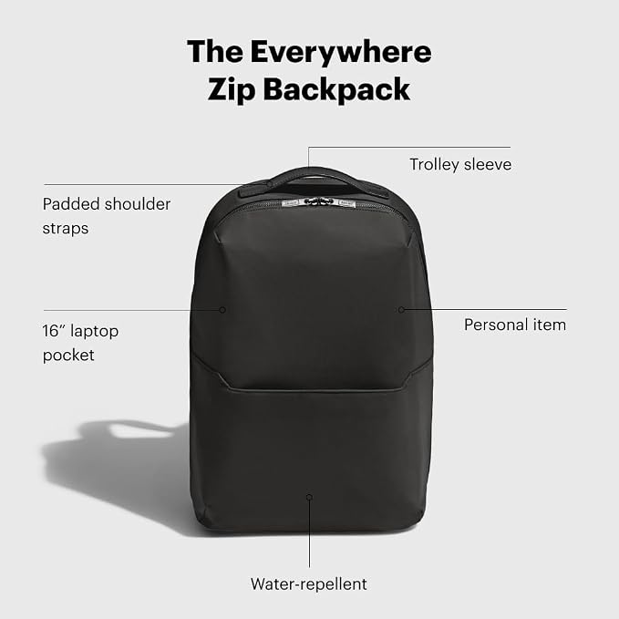 Away Everywhere Zip Backpack, Travel Backpack - Image 5