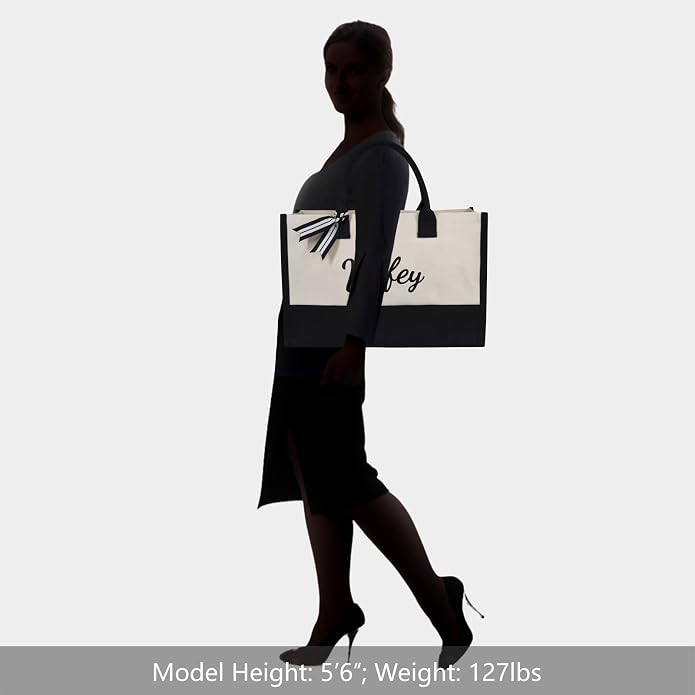 TOPDesign Canvas Tote Bag, Bridal Shower Gifts - Image 5