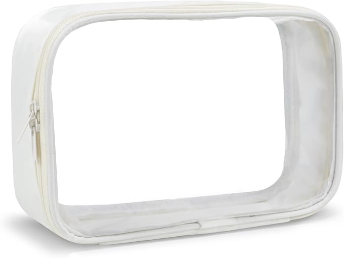 Moyad TSA Approved Clear Toiletry Bag, 1 Pack Quart Size 3-1-1 Liquids Pouch by Moyad