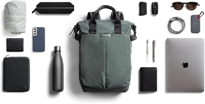 Bellroy Tokyo Totepack, water-resistant woven convertible backpack and tote bag - Image 6