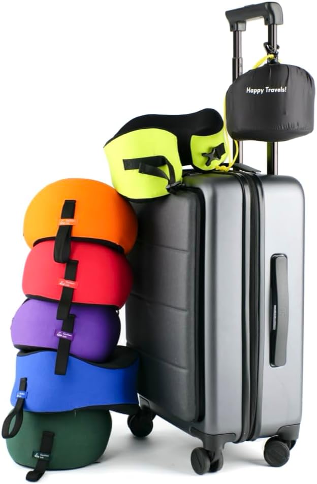 C CUSHION LAB Extra Support Travel Pillow, Award-Winning Patented Ergonomic - Image 8