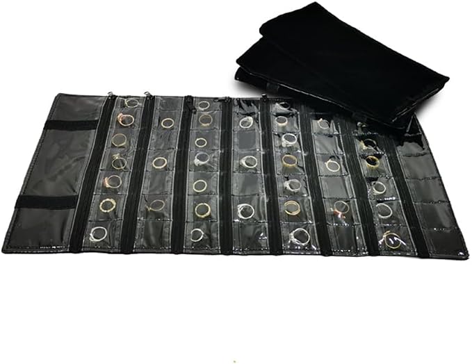 Travel Jewelry Roll Bag Portable Organizer Pouch - Image 2