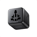 MOMAX Mini Universal Travel Adapter Worldwide, 2 AC, All European Travel Plug by MOMAX