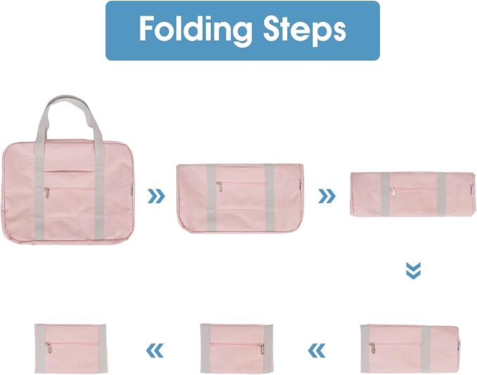 For Spirit Airlines Personal Item Bag 18x14x8 Foldable Travel Duffel Bag Tote - Image 6