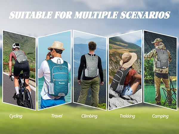Seektop 20L Hiking Backpack Ultra Lightweight Waterproof Travel Backpack - Image 7