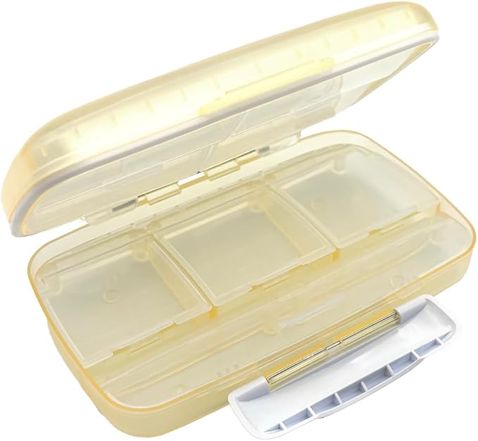 EZY DOSE Moisture-Proof Pill Case, Medicine Planner, Vitamin Organizer Box by EZYDOSE
