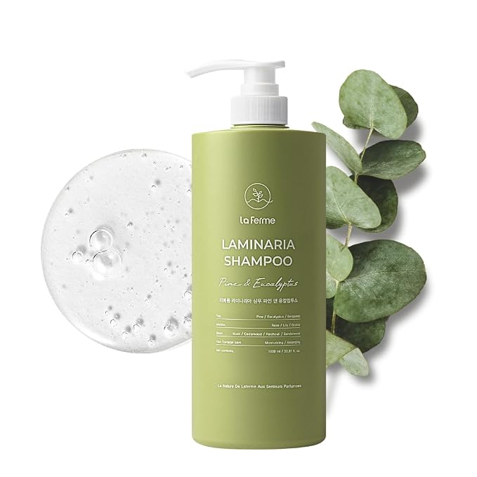 laferme Laminaria Shampoo with Organic Ingredient, Korean Clarifying Shampoo by Laferme