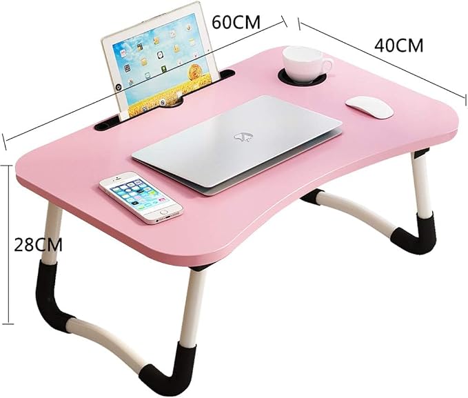Lap Desk with Storage Drawer, Holders - Image 4