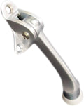 QCAA Heavy Duty Kickdown Door Stopper, Zinc Die Cast, Satin Chrome, Made in by QCAAHardware