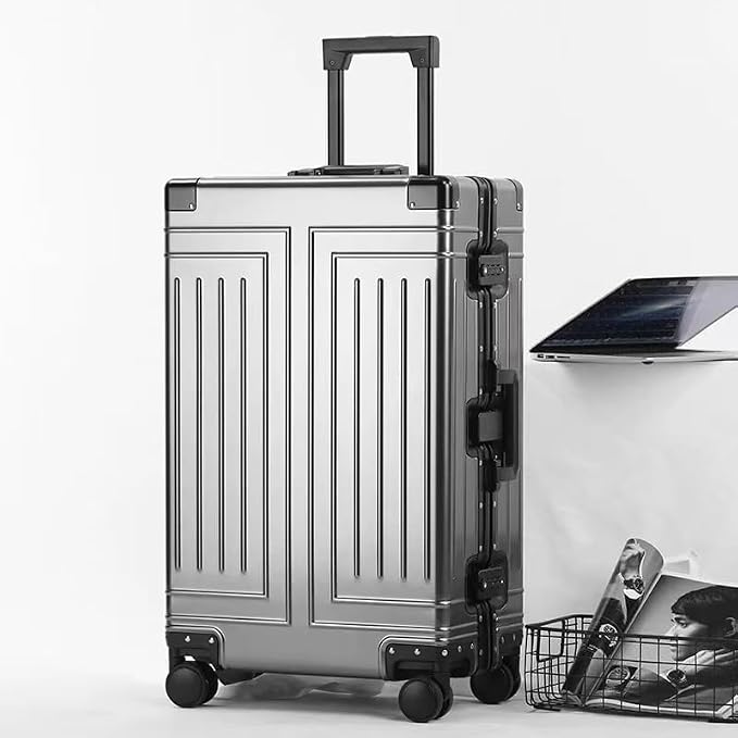 All Aluminum Carry On Luggage，Cut from Whole Aluminum Sheet，22x14x9 Airline - Image 4