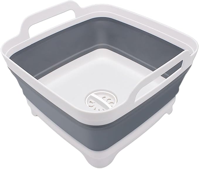 2.4 Gal Collapsible Dish Basin by Goderewild