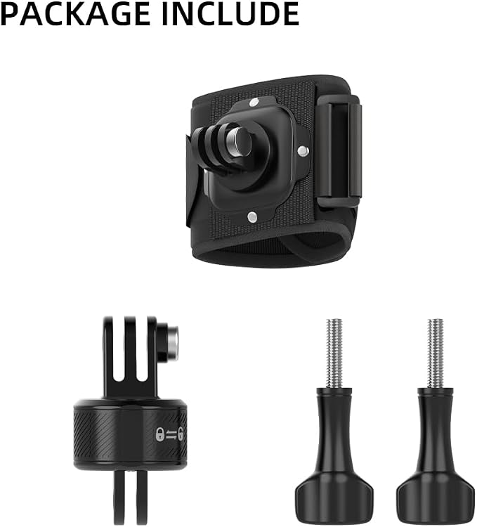 SUREWO Wrist Strap Mount with Quick Release Adapter Compatible with GoPro Hero - Image 7