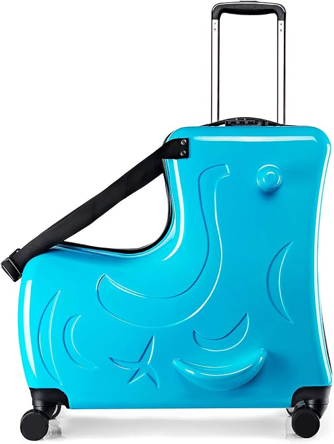 AO WEI LA OW Duffel Bag for Kids Ride-On Suitcase Carry-On Luggage by AOWEILA