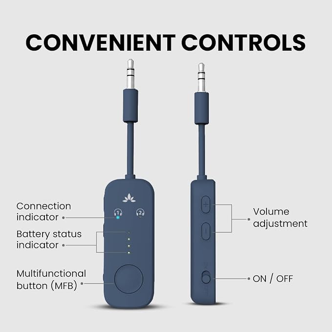 Avantree Relay - Airplane Bluetooth 5.3 Adapter - Image 6