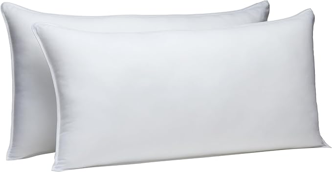 Amazon Basics Down-Alternative Pillows by AmazonBasics