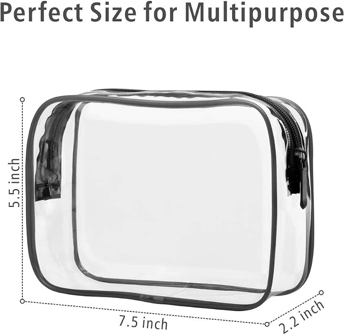 PACKISM Clear Makeup Bag - Image 3